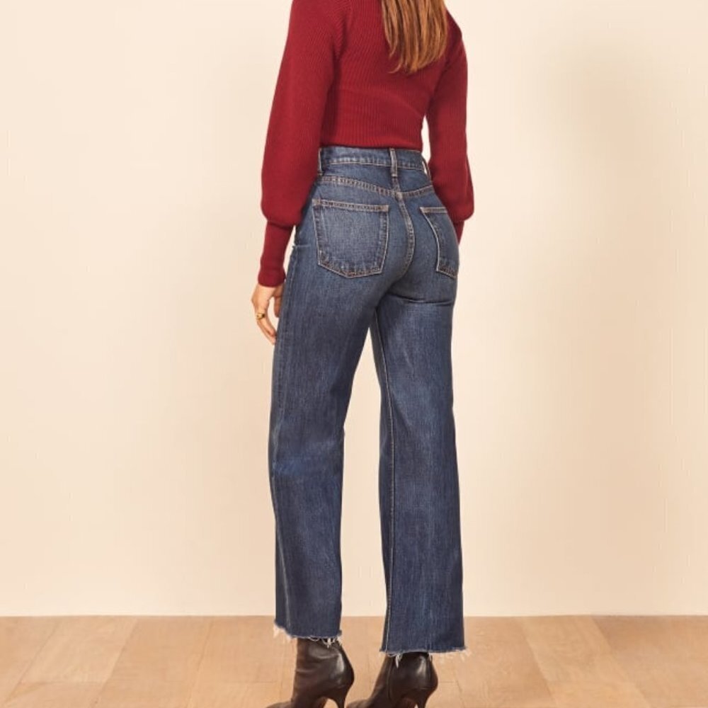 Reformation Fawcett in Tie Dye size 28 NWT - Picture 9 of 9